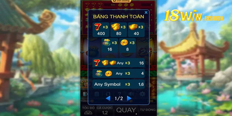 Biểu tượng thưởng cược trong game